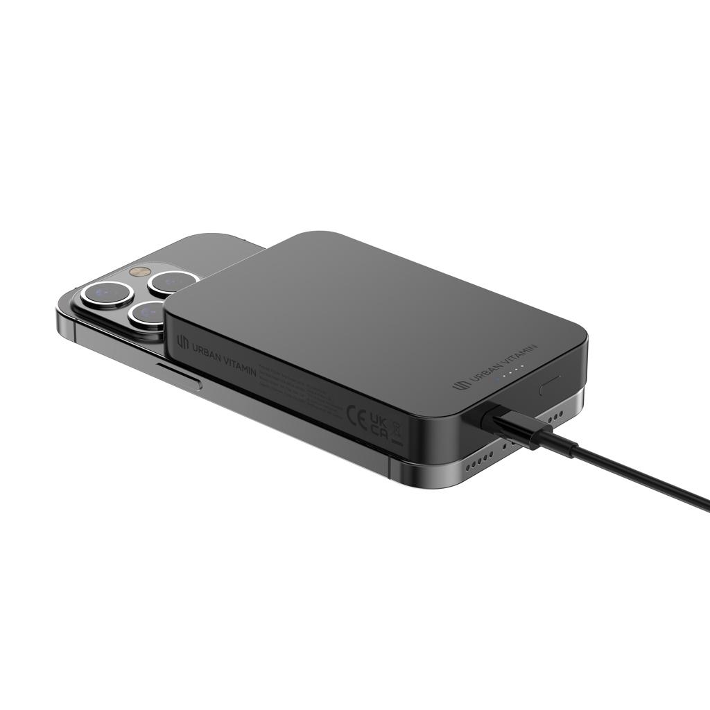 Powerbank Urban Vitamin Compton din plastic/aluminiu RCS 10.000 mAh black