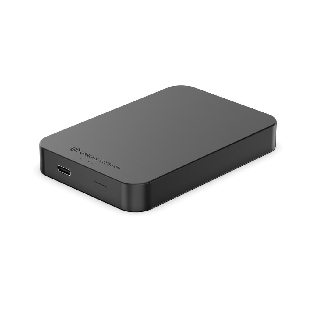 Powerbank Urban Vitamin Compton din plastic/aluminiu RCS 10.000 mAh black