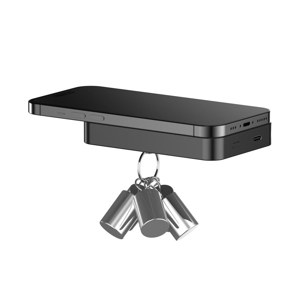 Powerbank Urban Vitamin Compton din plastic/aluminiu RCS 10.000 mAh black