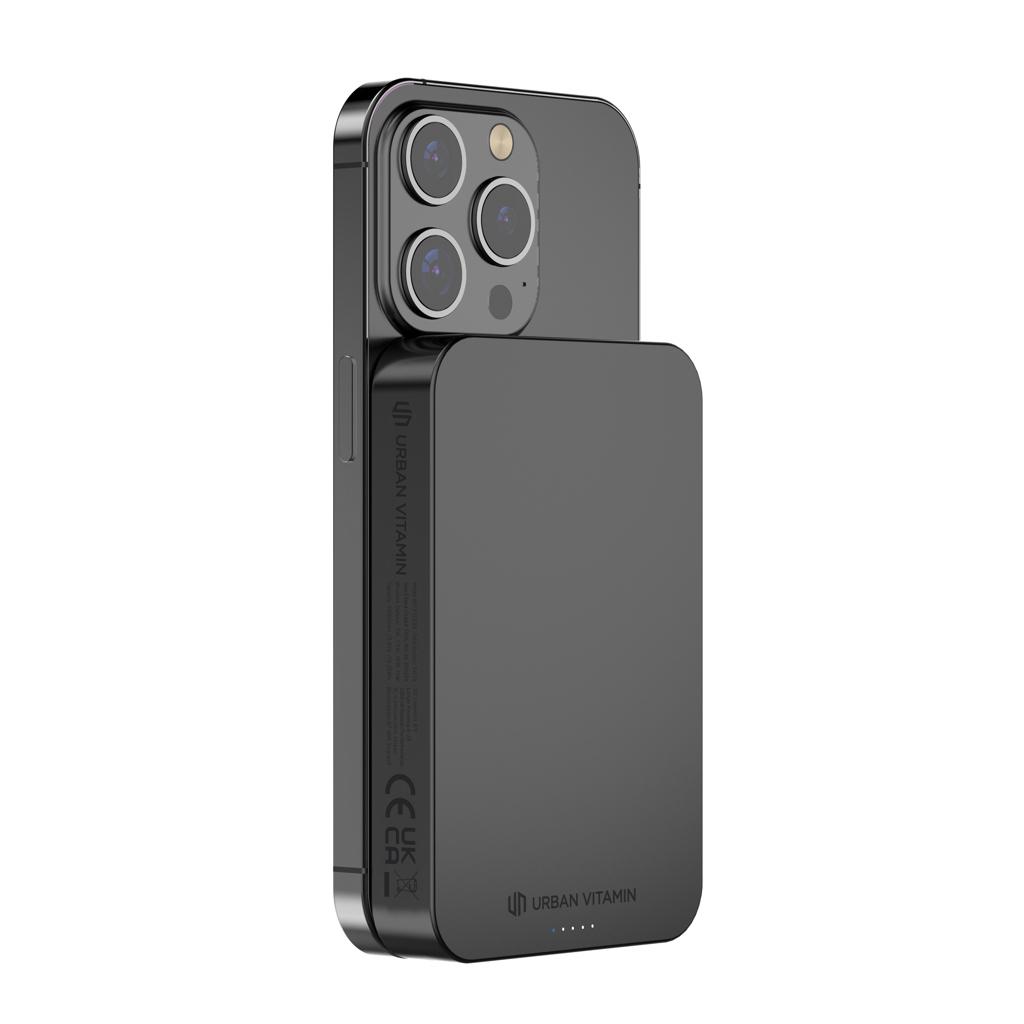 Powerbank Urban Vitamin Compton din plastic/aluminiu RCS 10.000 mAh black