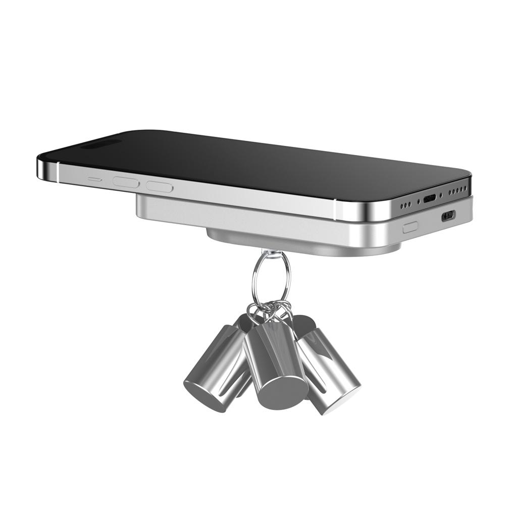 Powerbank Urban Vitamin Compton din plastic/aluminiu RCS 10.000 mAh silver