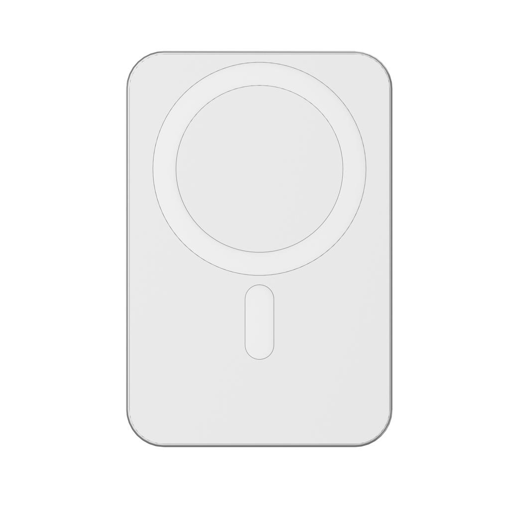 Powerbank Urban Vitamin Compton din plastic/aluminiu RCS 10.000 mAh silver