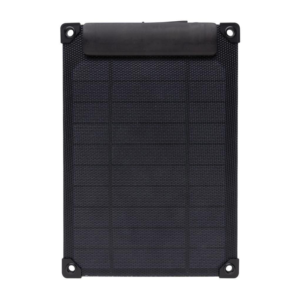 Panou solar portabil Solarpulse din plastic reciclat 5W black