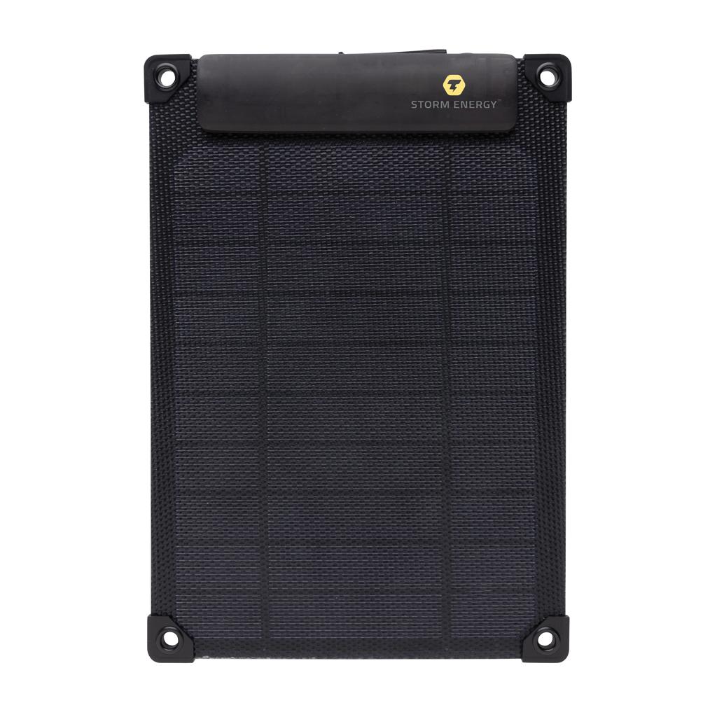 Panou solar portabil Solarpulse din plastic reciclat 5W black