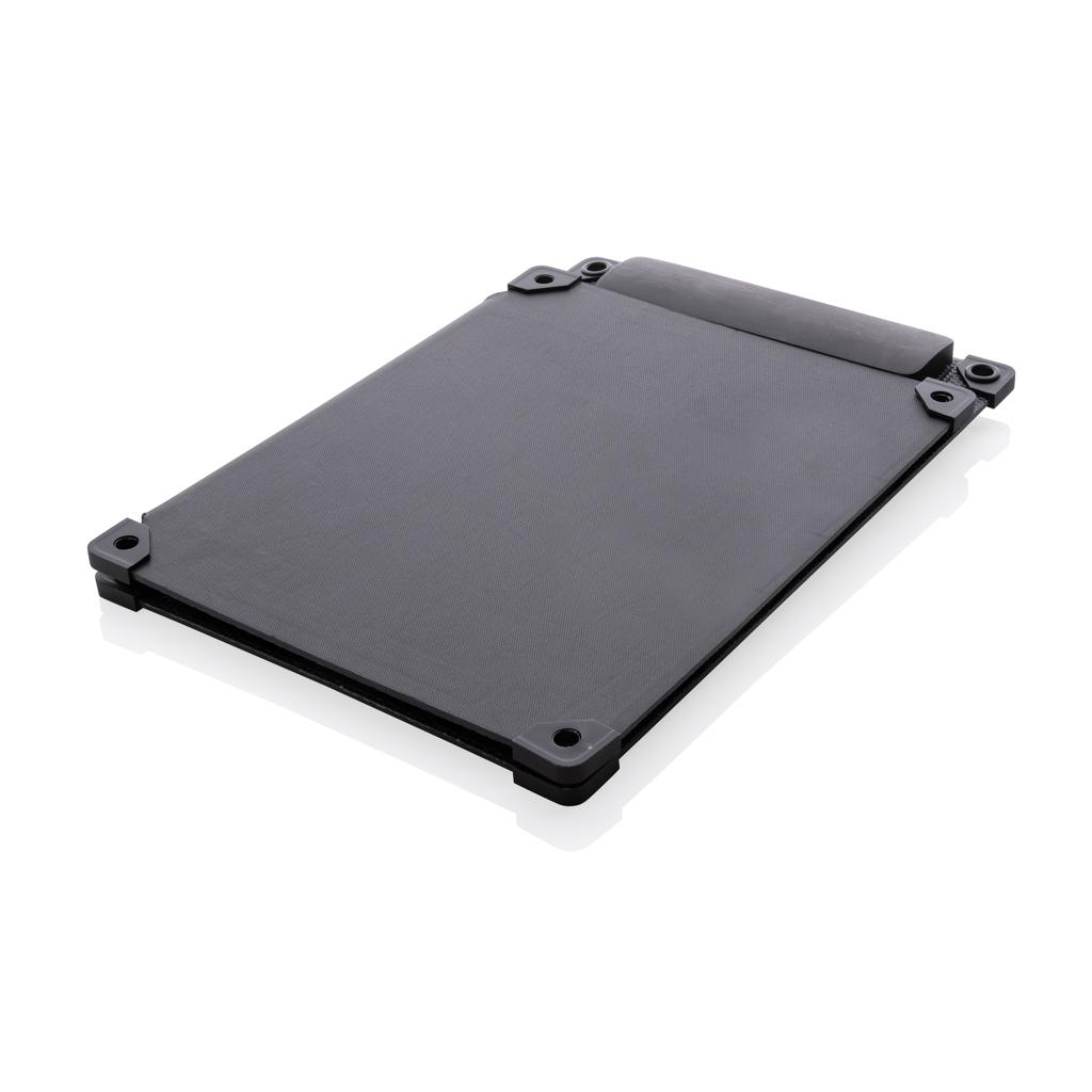 Panou solar portabil Solarpulse din plastic reciclat 10W black
