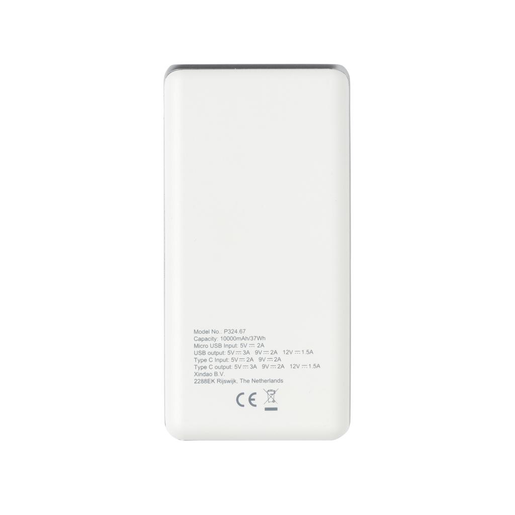 Powerbank ultra rapid 10.000 mAh cu PD transparent
