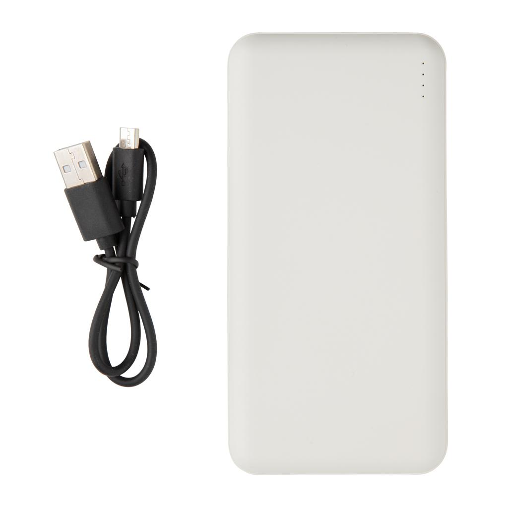 Powerbank de buzunar cu densitate mare 10.000 mAh transparent