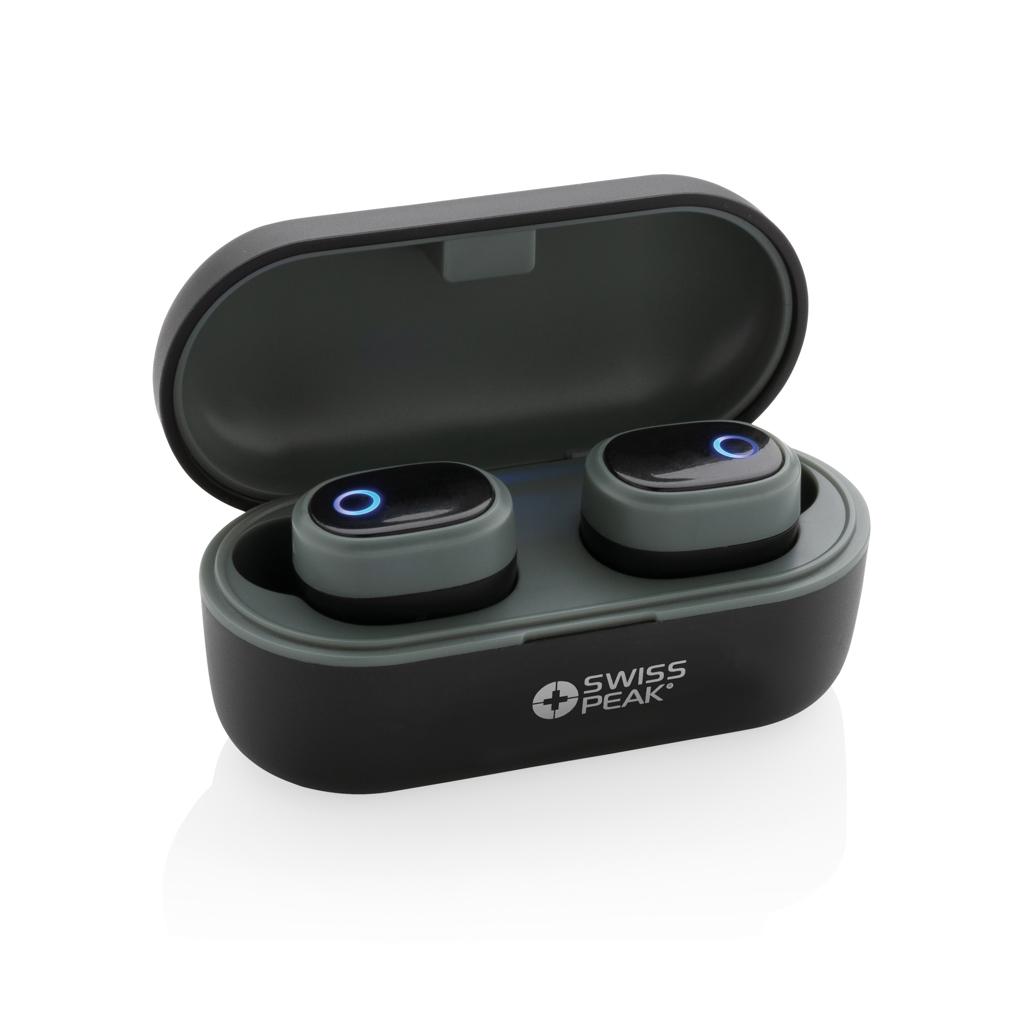 Căști TWS Swiss Peak black