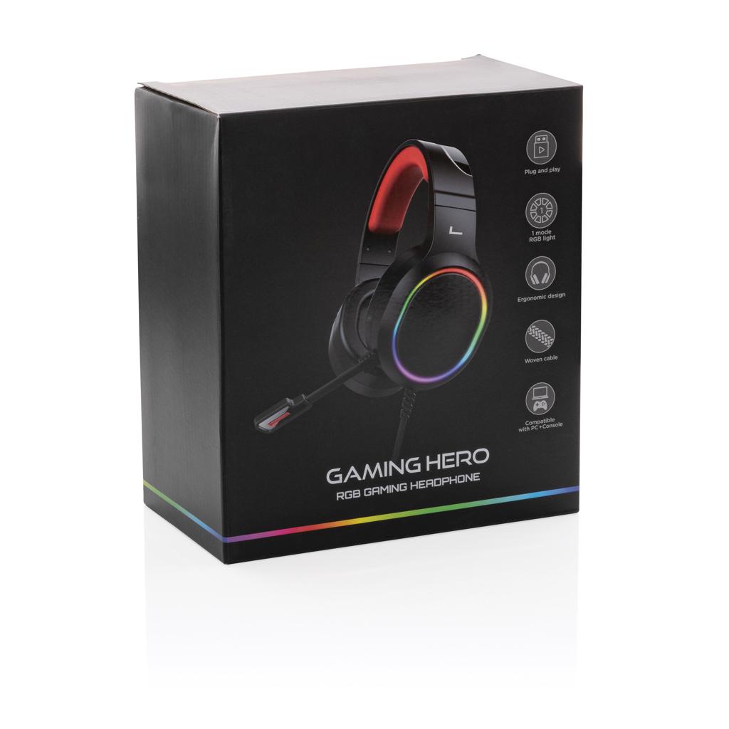 Căști de gaming RGB black