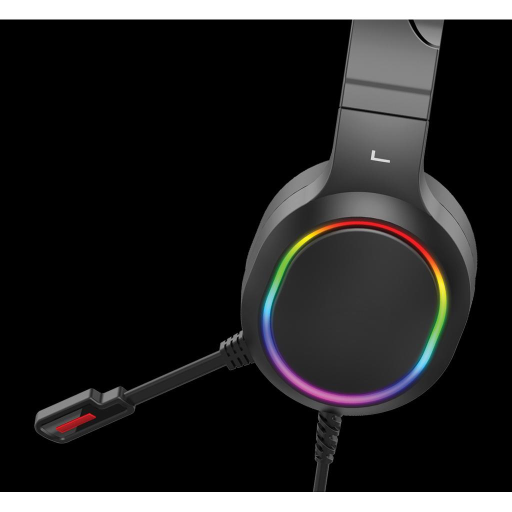 Căști de gaming RGB black