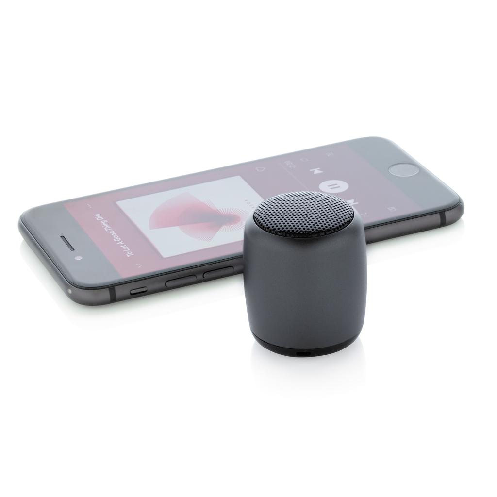 Difuzor wireless mini din aluminiu anthracite