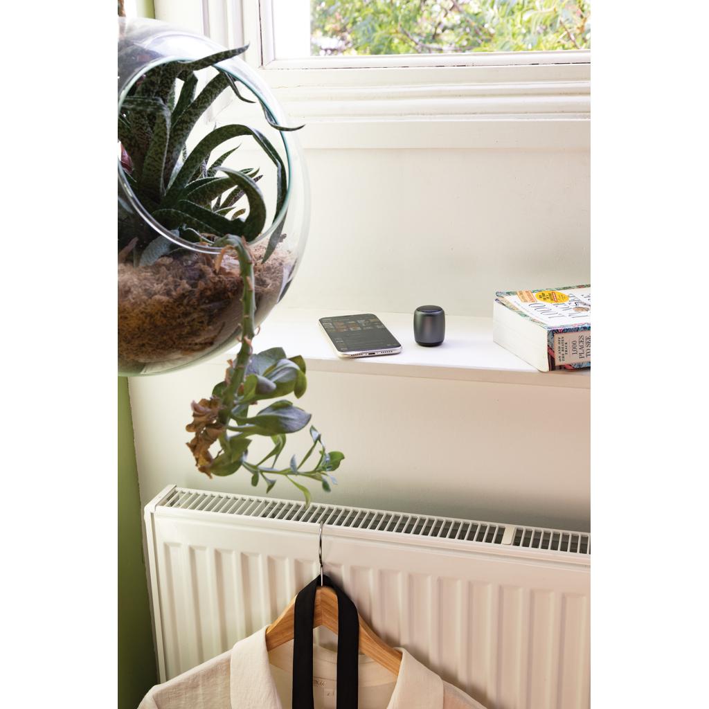 Difuzor wireless mini din aluminiu anthracite