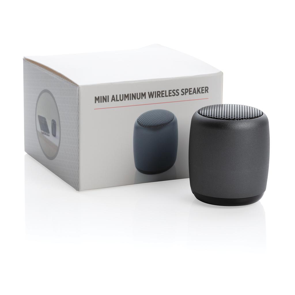 Difuzor wireless mini din aluminiu anthracite