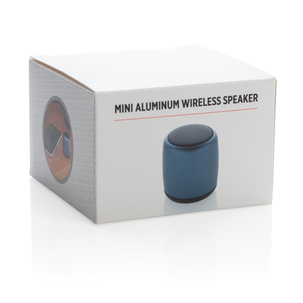 Difuzor wireless mini din aluminiu blue