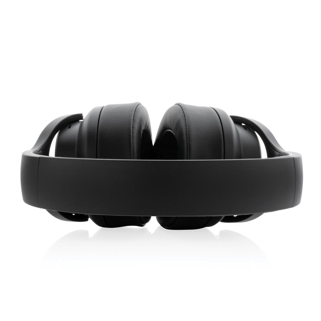 Căști din plastic reciclat RCS Palo Alto Urban Vitamin black