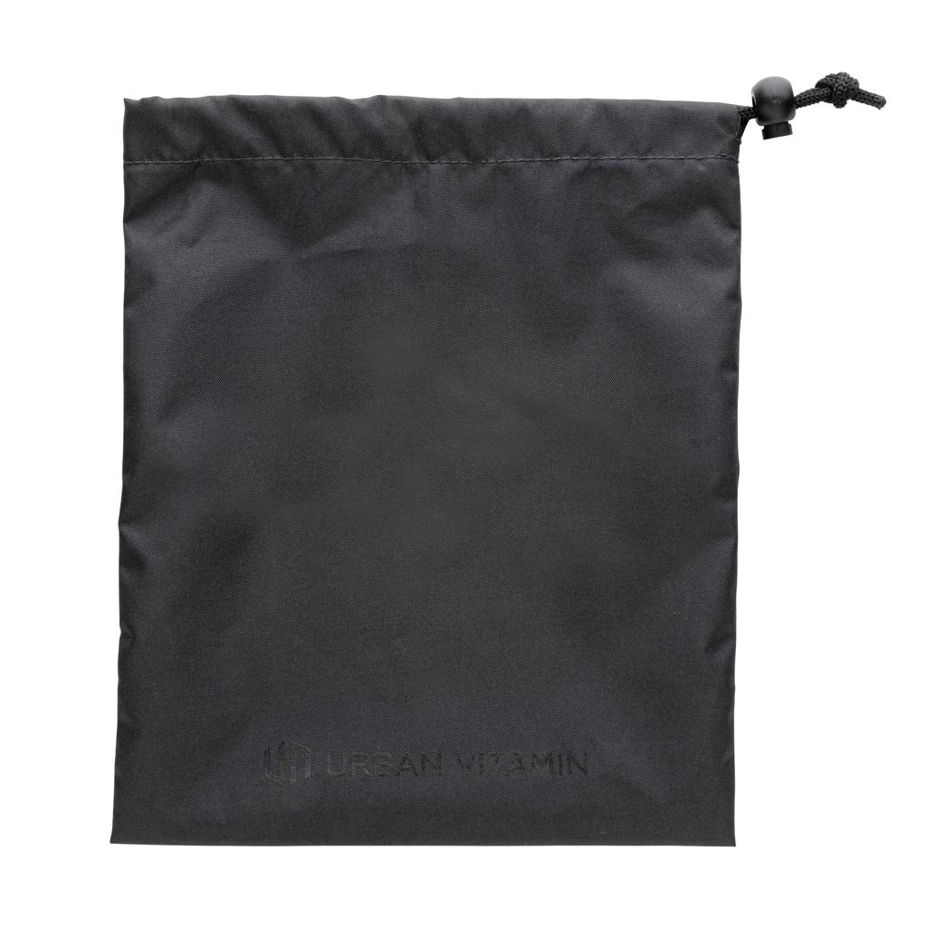 Căști din plastic reciclat RCS Palo Alto Urban Vitamin black