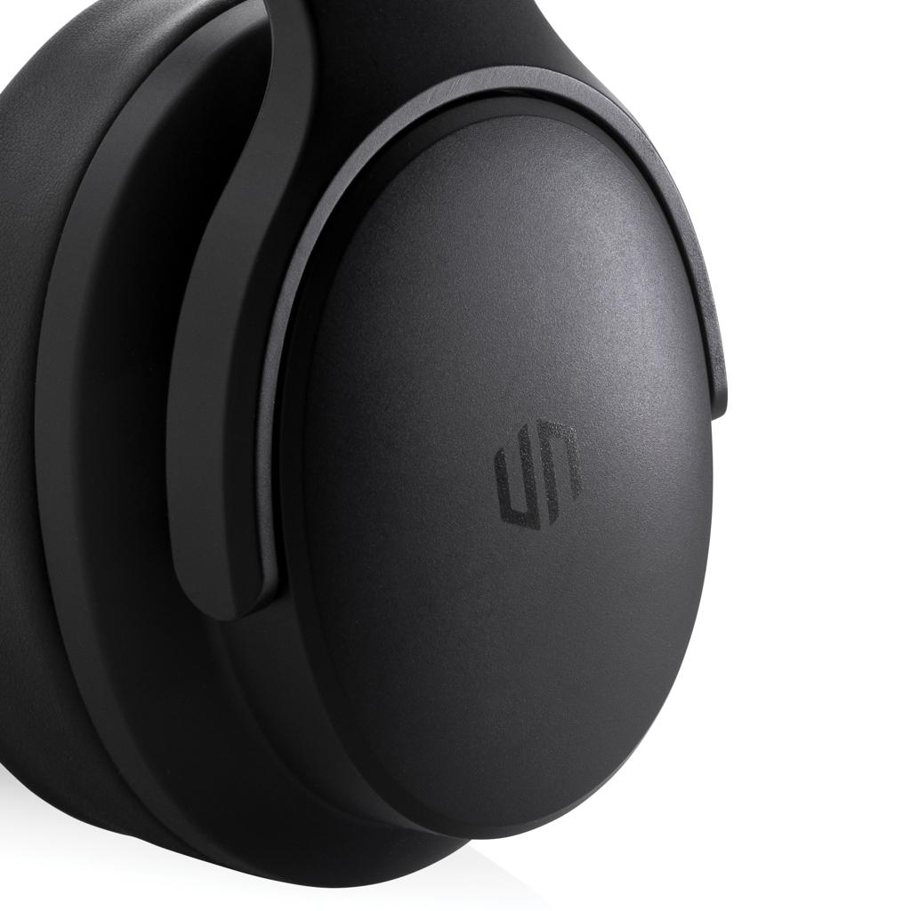 Căști din plastic reciclat RCS Palo Alto Urban Vitamin black