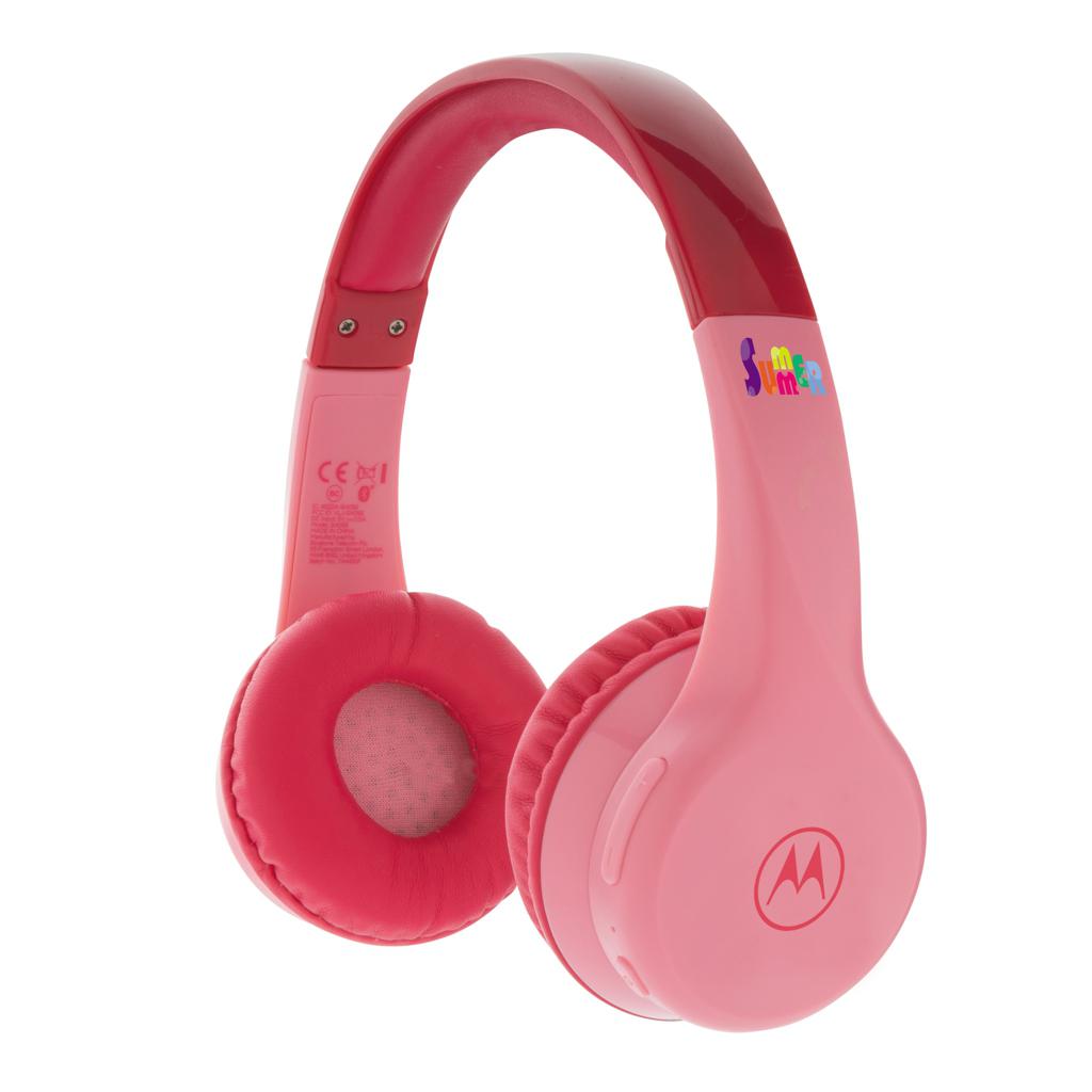 Căști wireless de siguranță pentru copii JR 300 Motorola pink