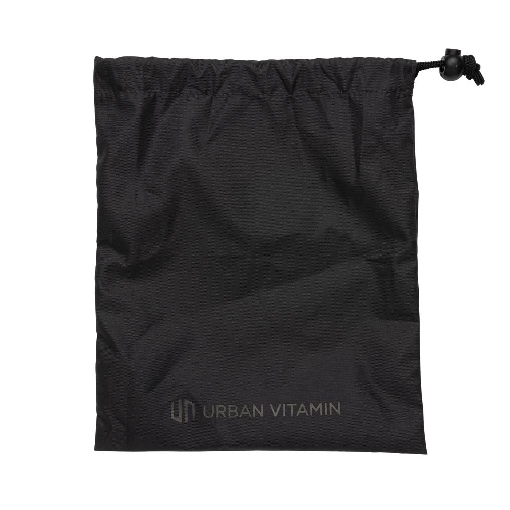 Căști cu ANC, din plastic reciclat RCS Cupertino Urban Vitamin  black
