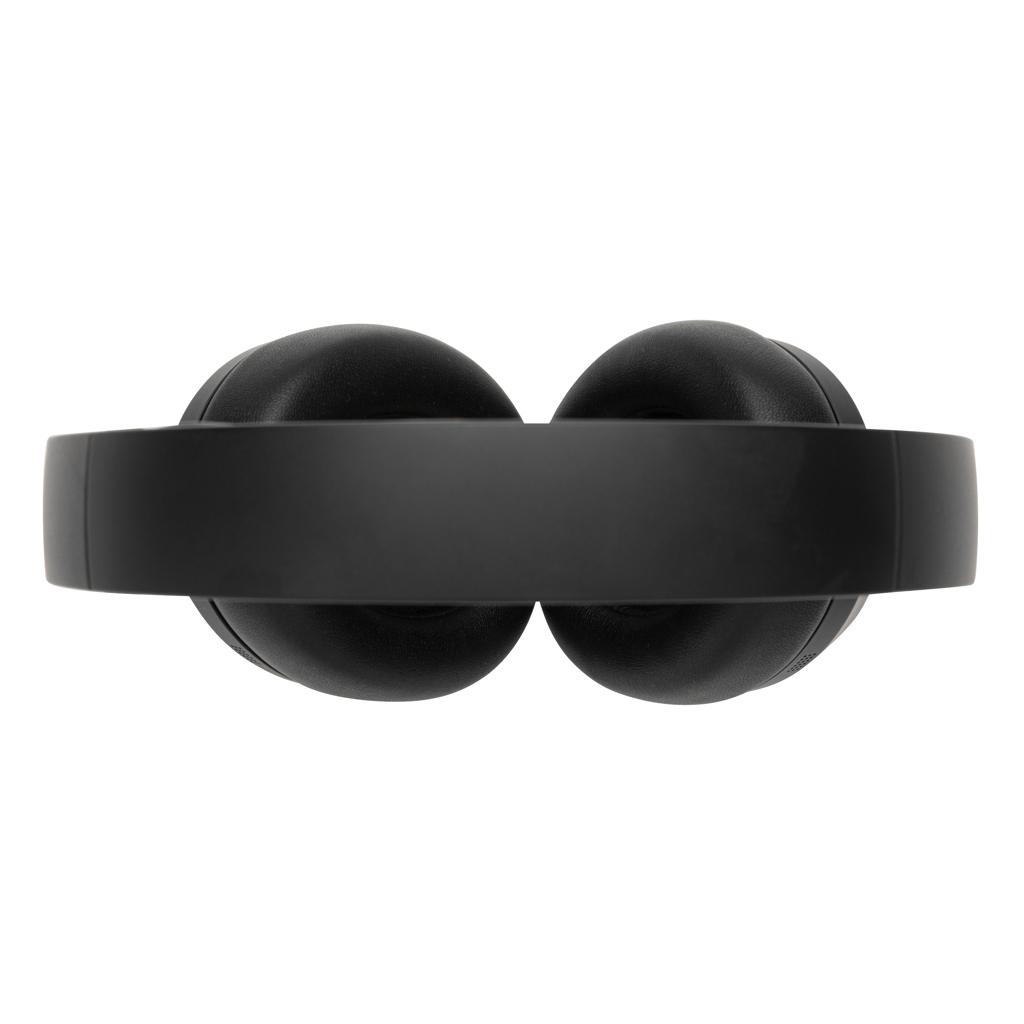 Căști cu ANC, din plastic reciclat RCS Cupertino Urban Vitamin  black