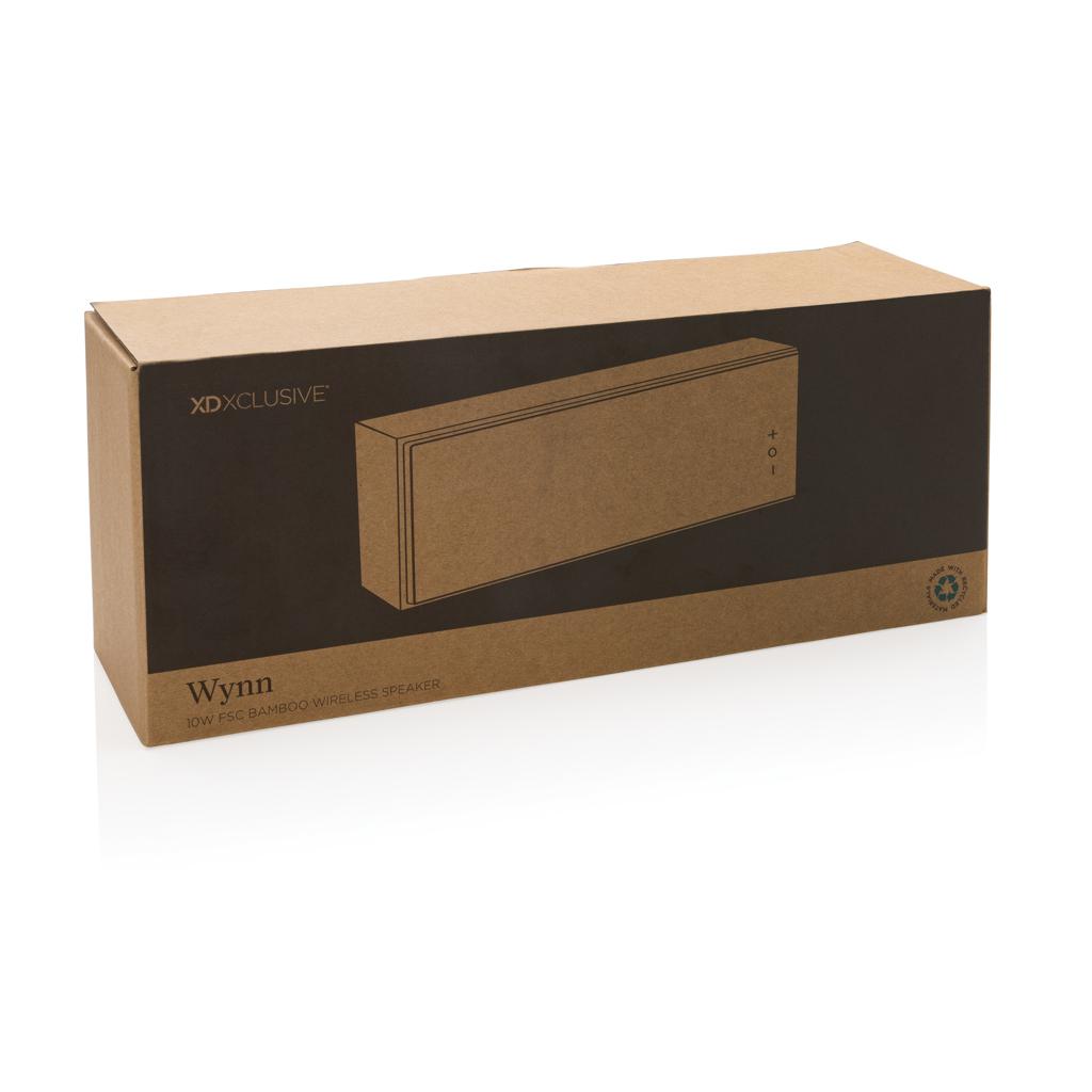 Difuzor wireless de 10W din bambus Wynn brown