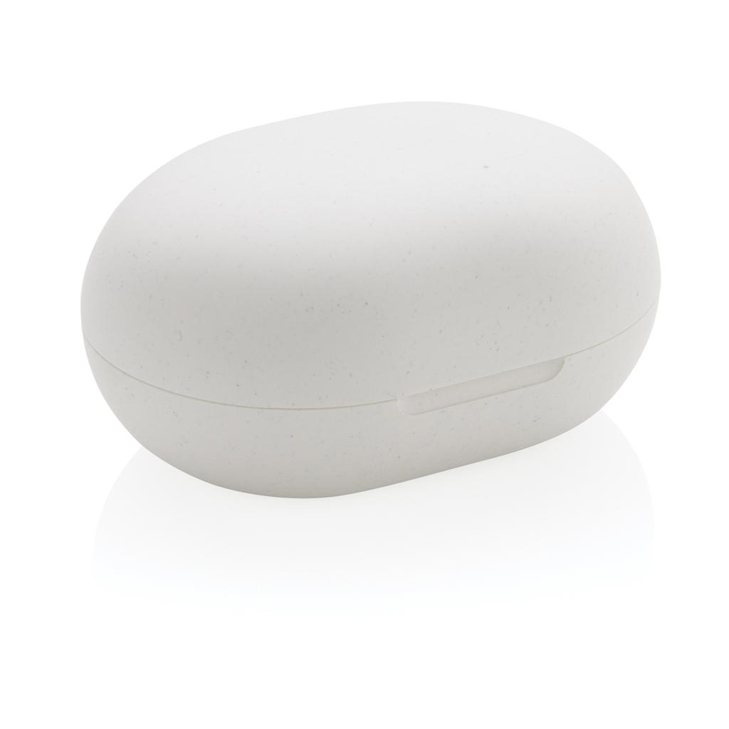 Căști TWS din plastic reciclat conform standardului RCS transparent