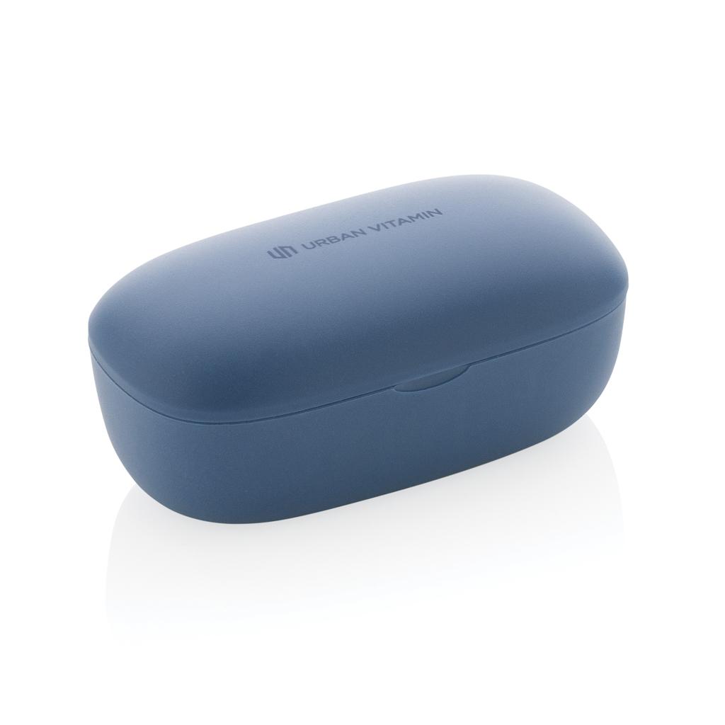 Căști cu ENC, din plastic reciclat RCS Palm Springs Urban Vitamin  blue