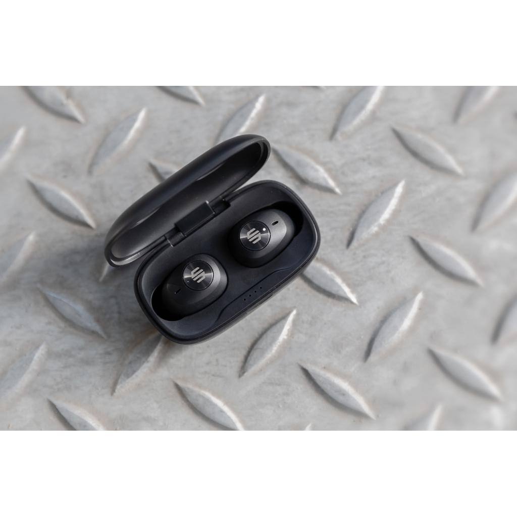 Căști cu ENC, din plastic reciclat RCS Palm Springs Urban Vitamin  black