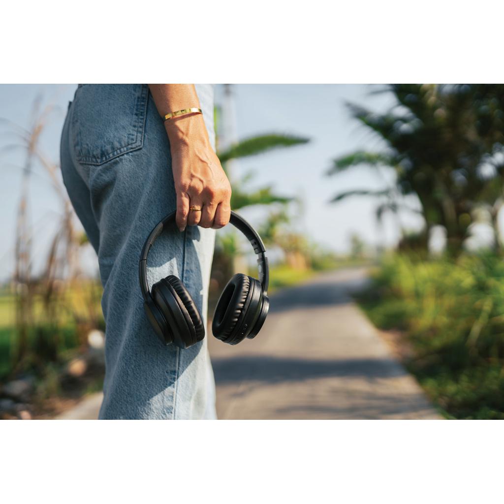 Căști wireless din aluminiu reciclat RCS Terra grey