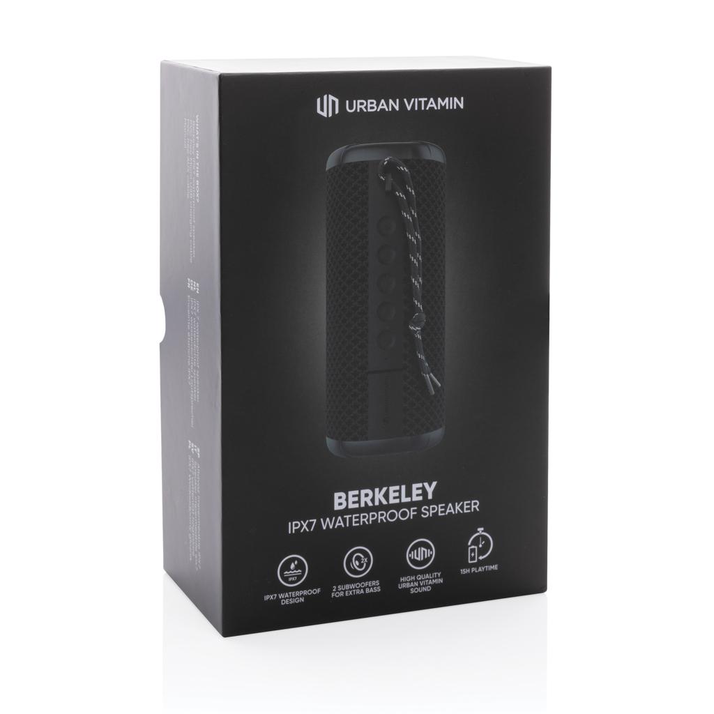 Difuzor impermeabil IPX7 de 10W Berkeley Urban Vitamin  black