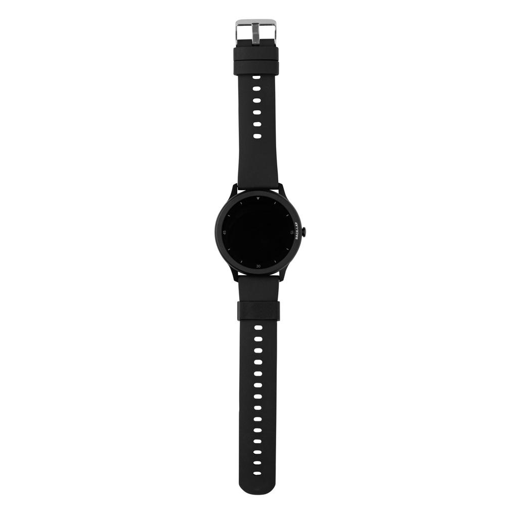 Ceas din TPU reciclat, certificat RCS Swiss Peak black