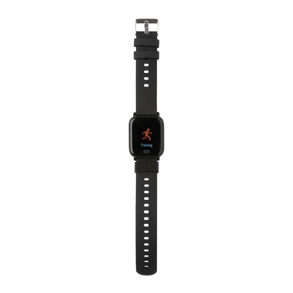 Ceas Fit din TPU reciclat RCS black