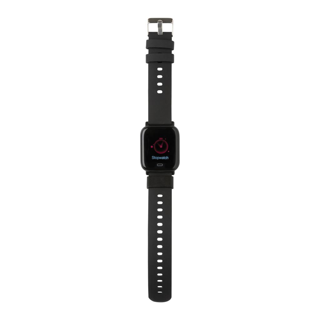 Ceas Fit din TPU reciclat RCS black