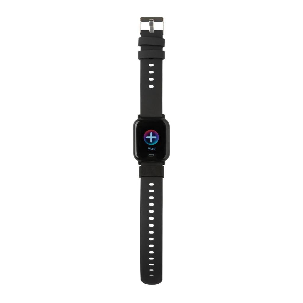 Ceas Fit din TPU reciclat RCS black