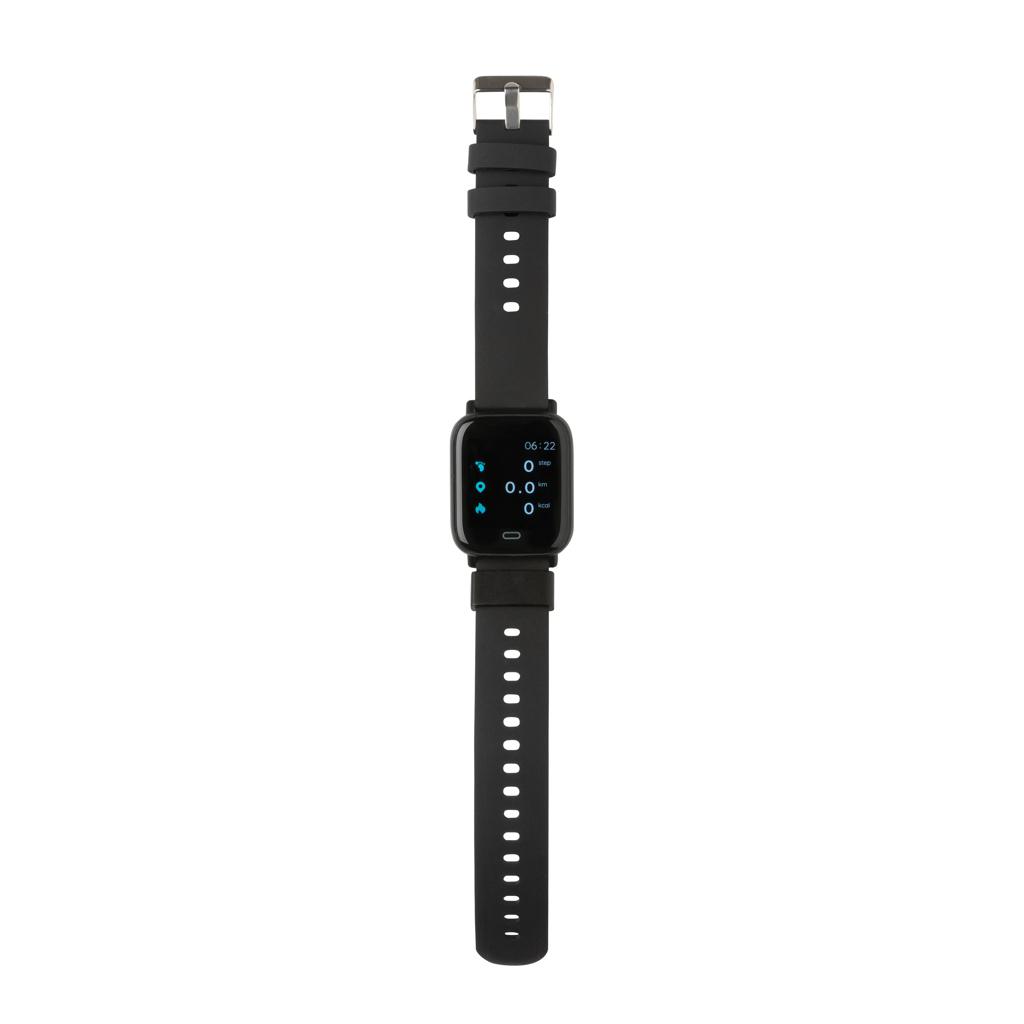 Ceas Fit din TPU reciclat RCS black