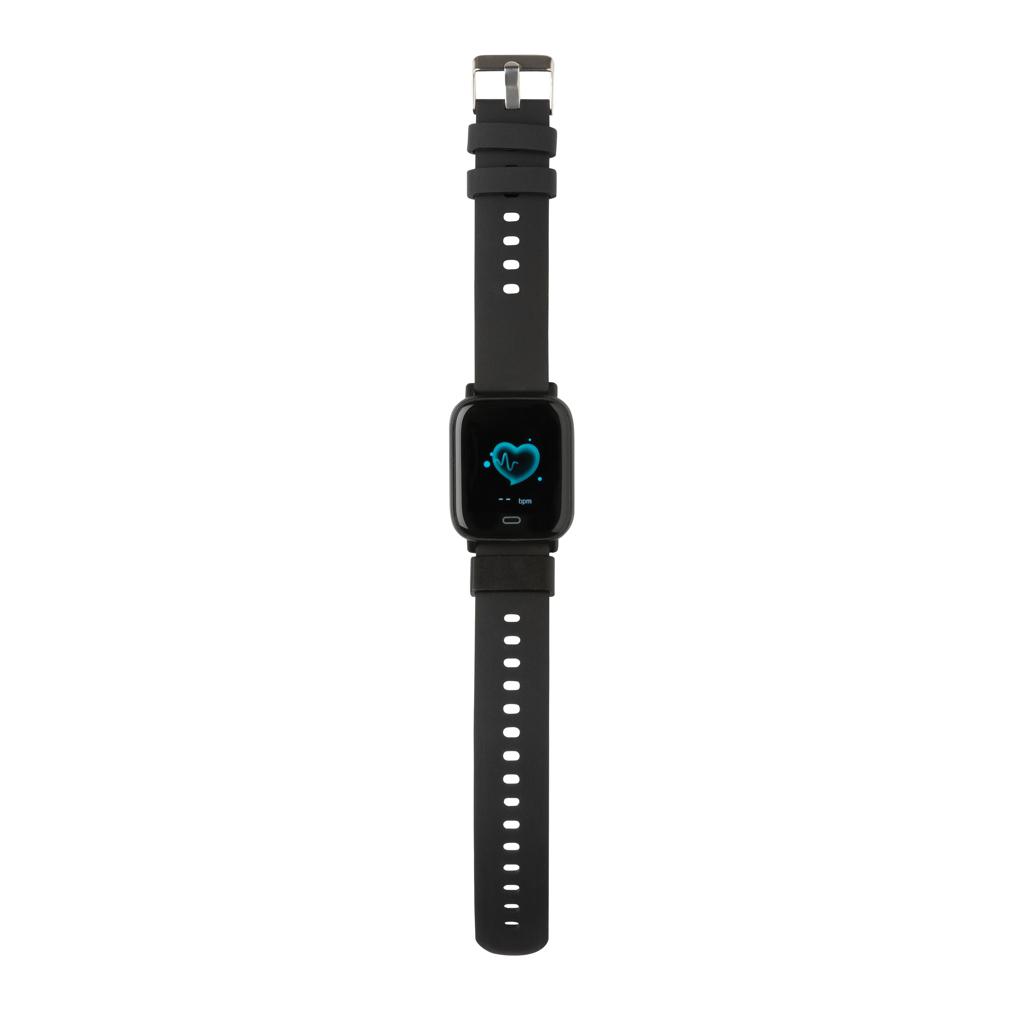 Ceas Fit din TPU reciclat RCS black