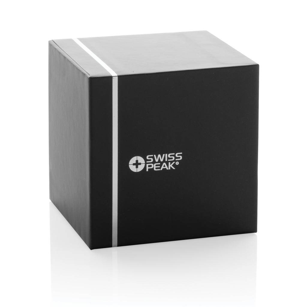 Difuzor bass de 3W din aluminiu reciclat certificat RCS Swiss Peak grey