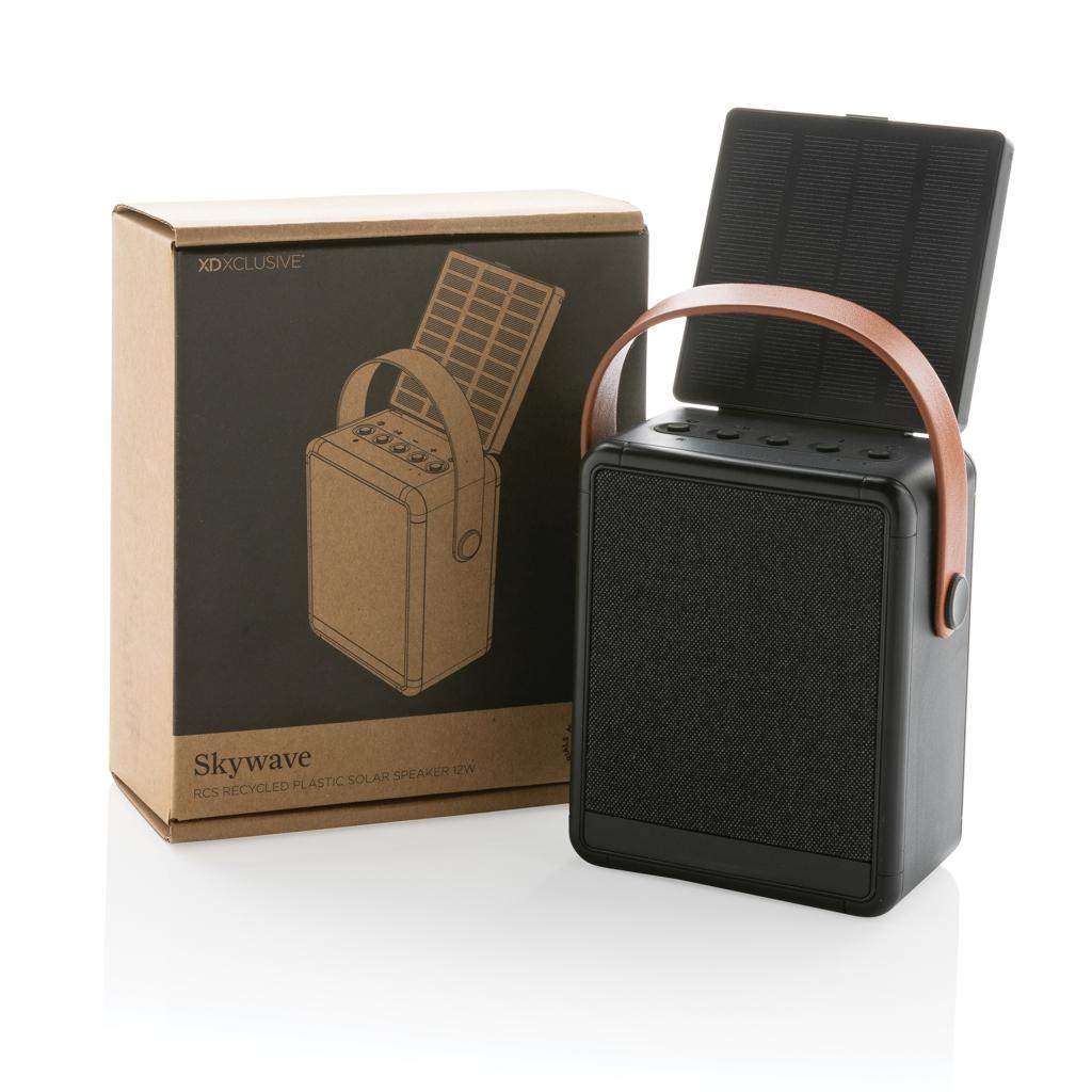 Difuzor solar de 12W din plastic reciclat certificat RCS Skywave black