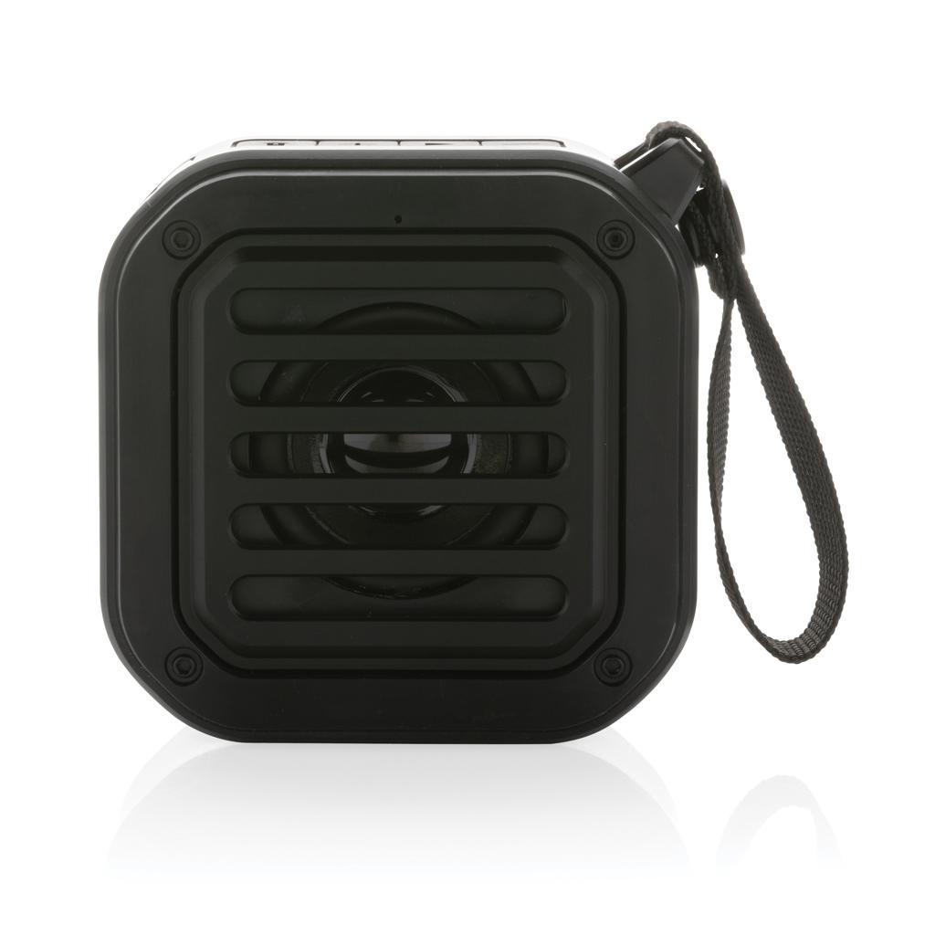 Difuzor cu încărcare solară de 3W din plastic reciclat certificat RCS Sunwave black