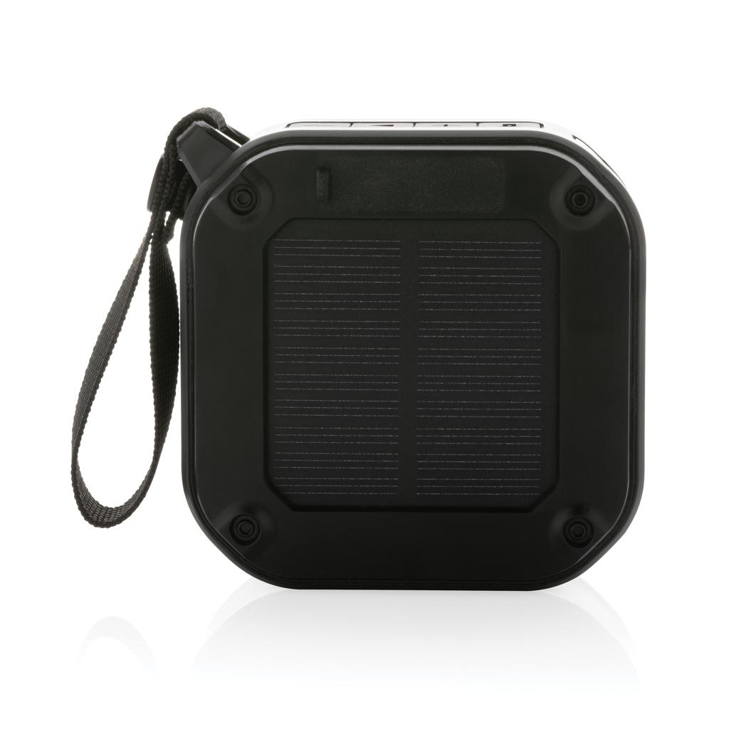Difuzor cu încărcare solară de 3W din plastic reciclat certificat RCS Sunwave black