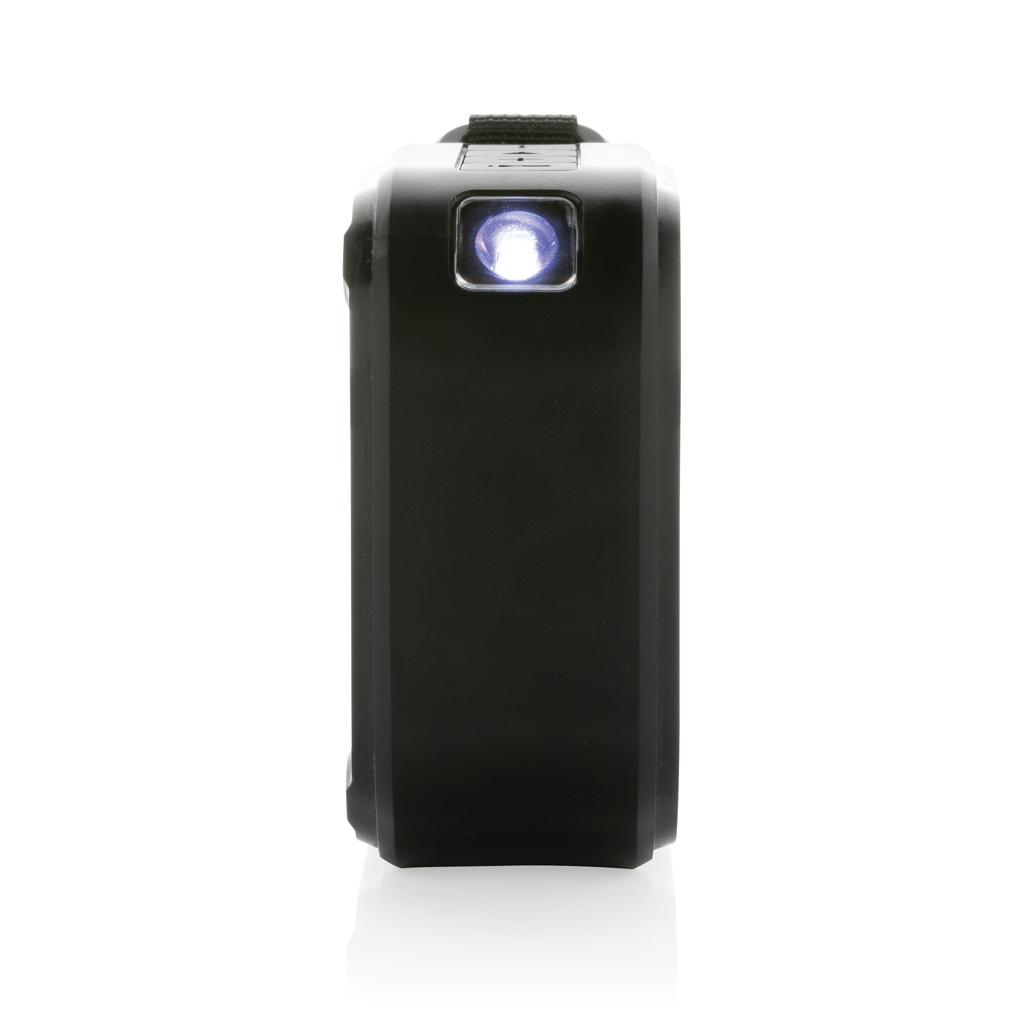 Difuzor cu încărcare solară de 3W din plastic reciclat certificat RCS Sunwave black