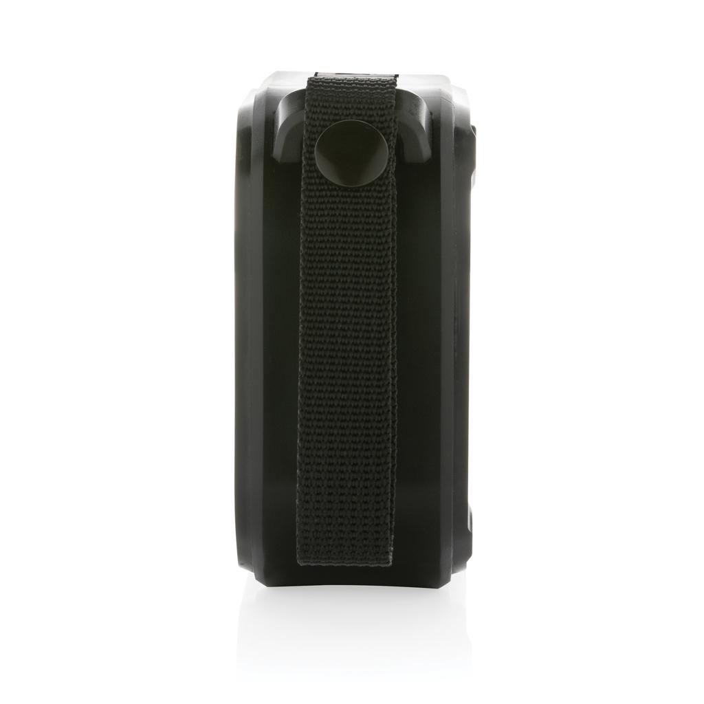 Difuzor cu încărcare solară de 3W din plastic reciclat certificat RCS Sunwave black