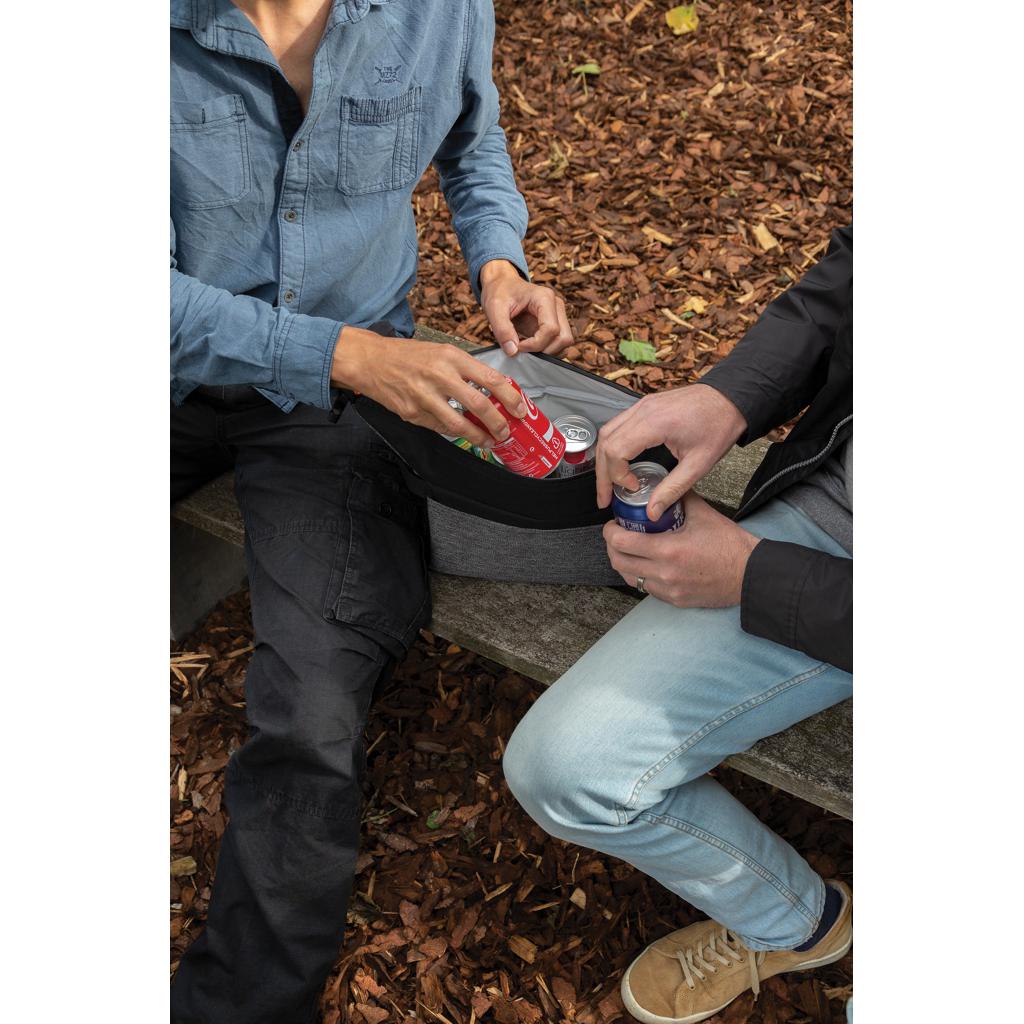 Geantă de răcire în două tonuri grey