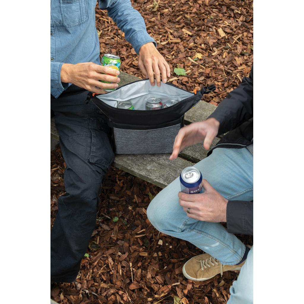 Geantă de răcire în două tonuri grey