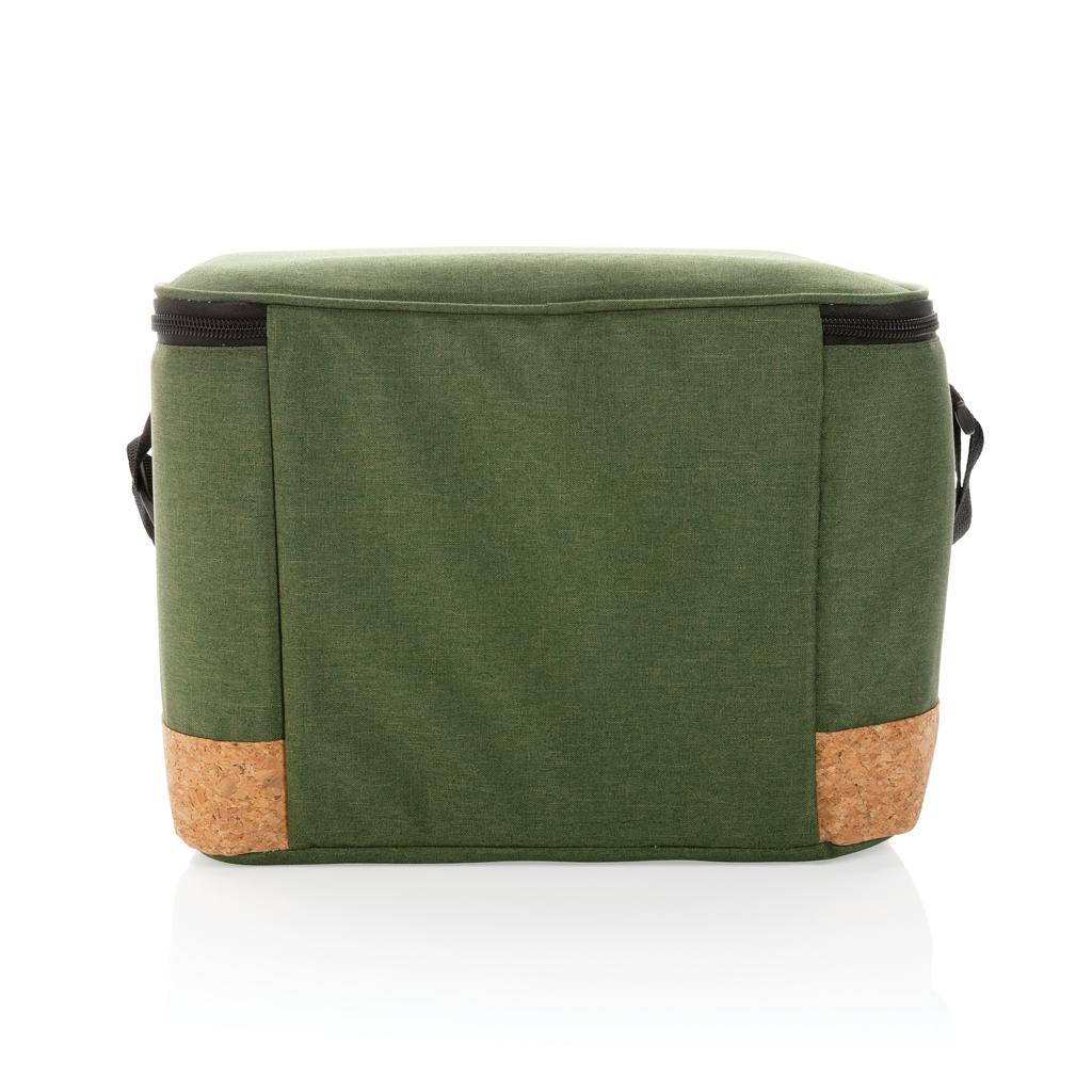 Geantă de răcire XL din RPET în două tonuri, cu detaliu din plută Impact AWARE™ green