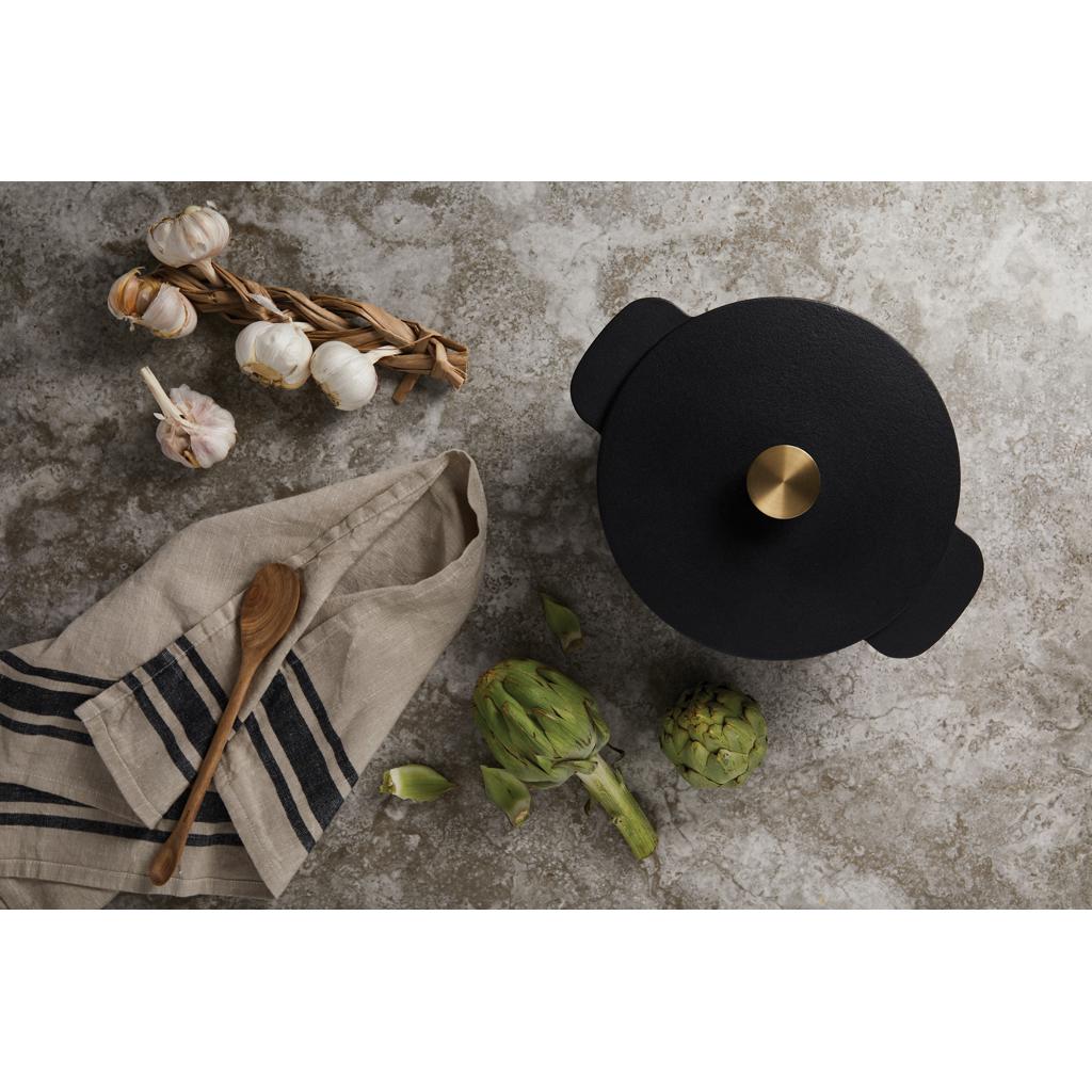 Tigaie din fontă, mărime mare Ukiyo black