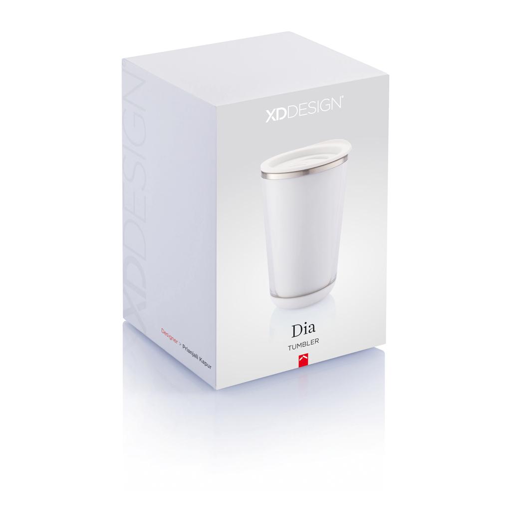 Pahar de călătorie Dia transparent