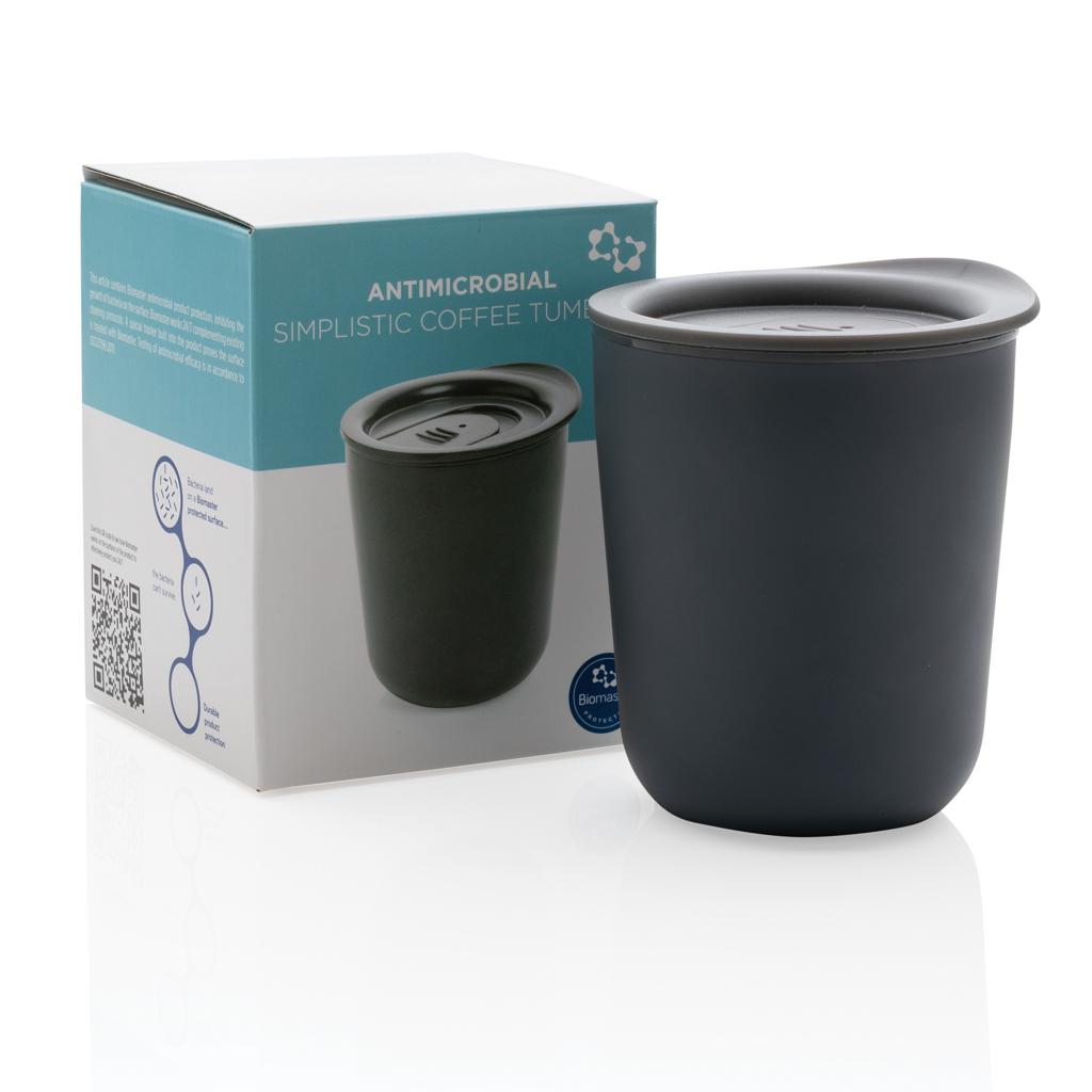 Pahar de cafea antimicrobian simplist grey