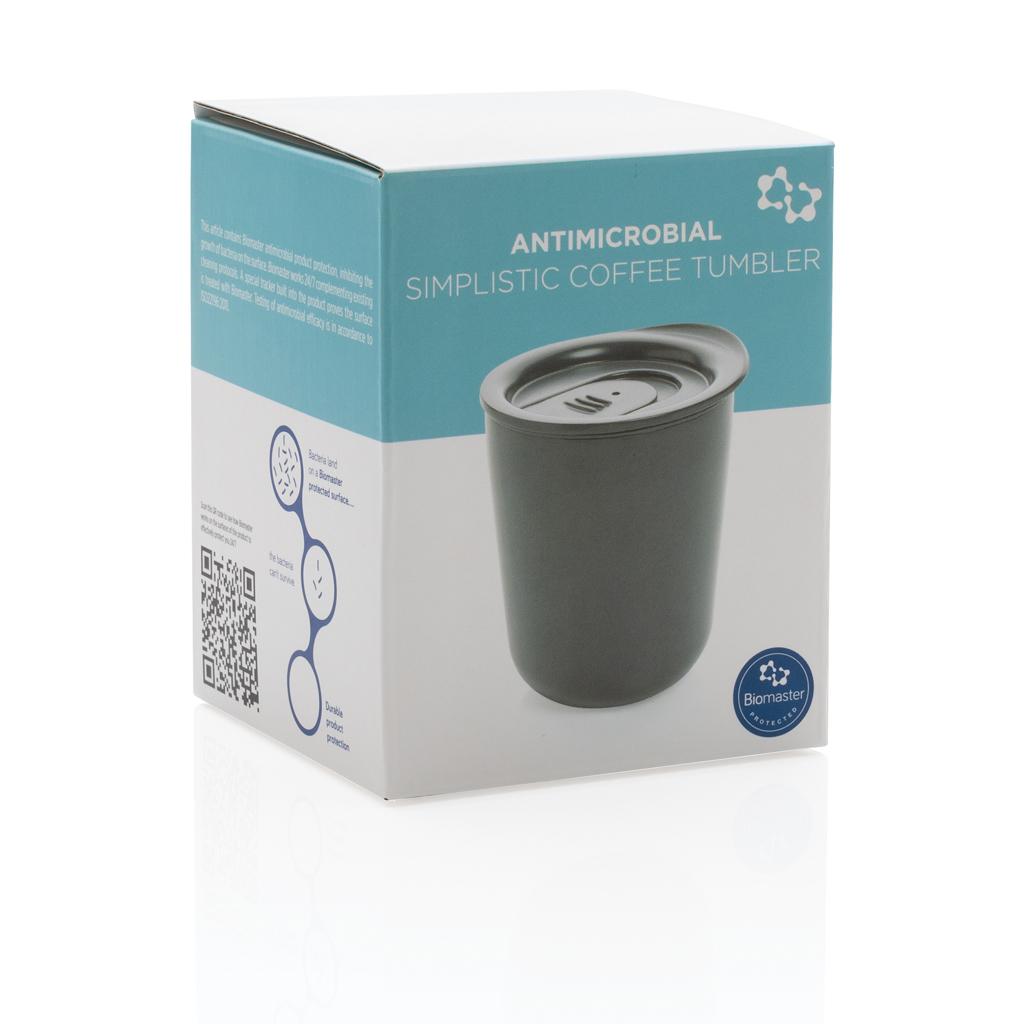 Pahar de cafea antimicrobian simplist grey