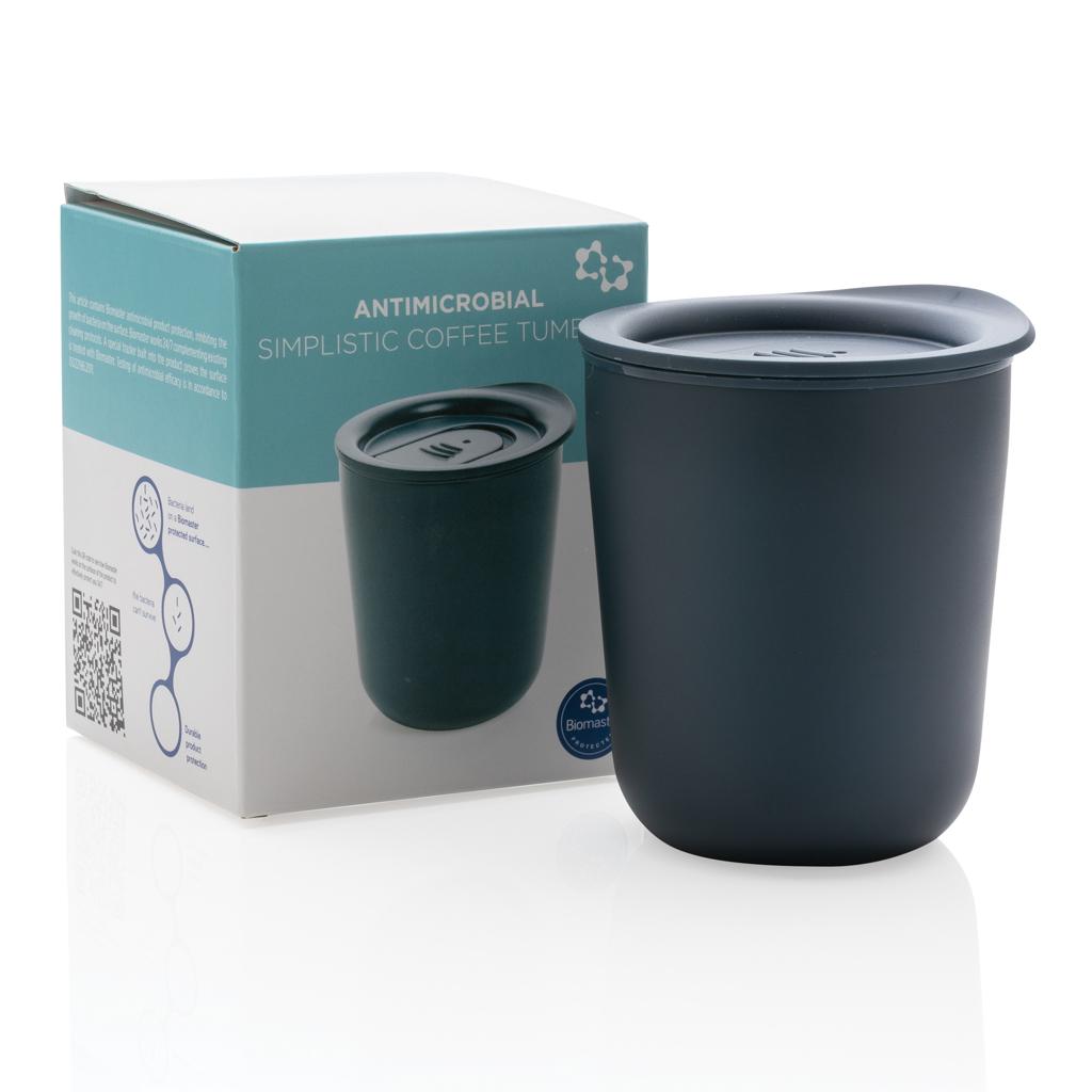 Pahar de cafea antimicrobian simplist navy